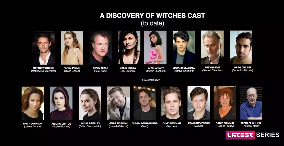 A Discovery of witches Cast